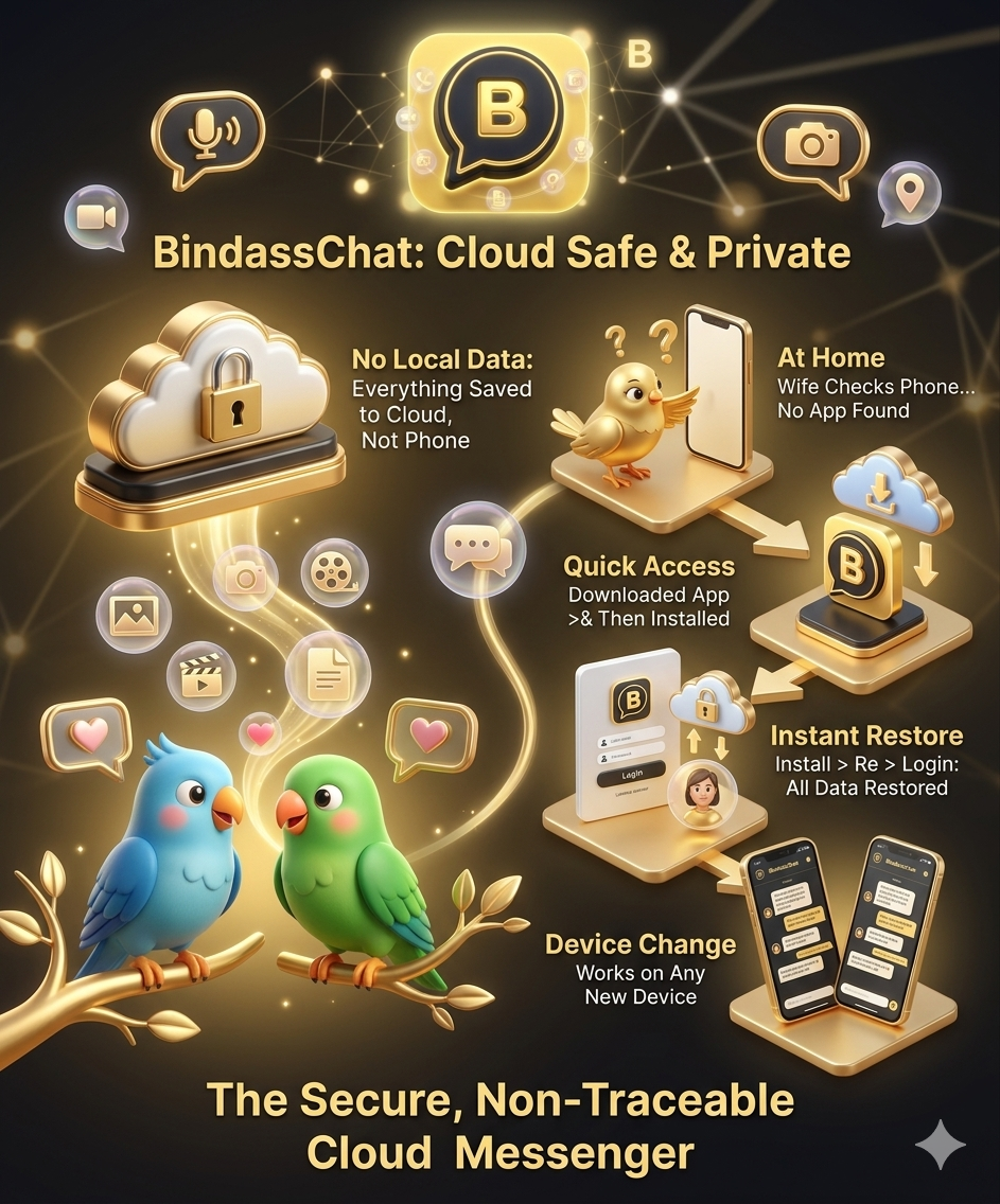 Bindass Chat screenshot